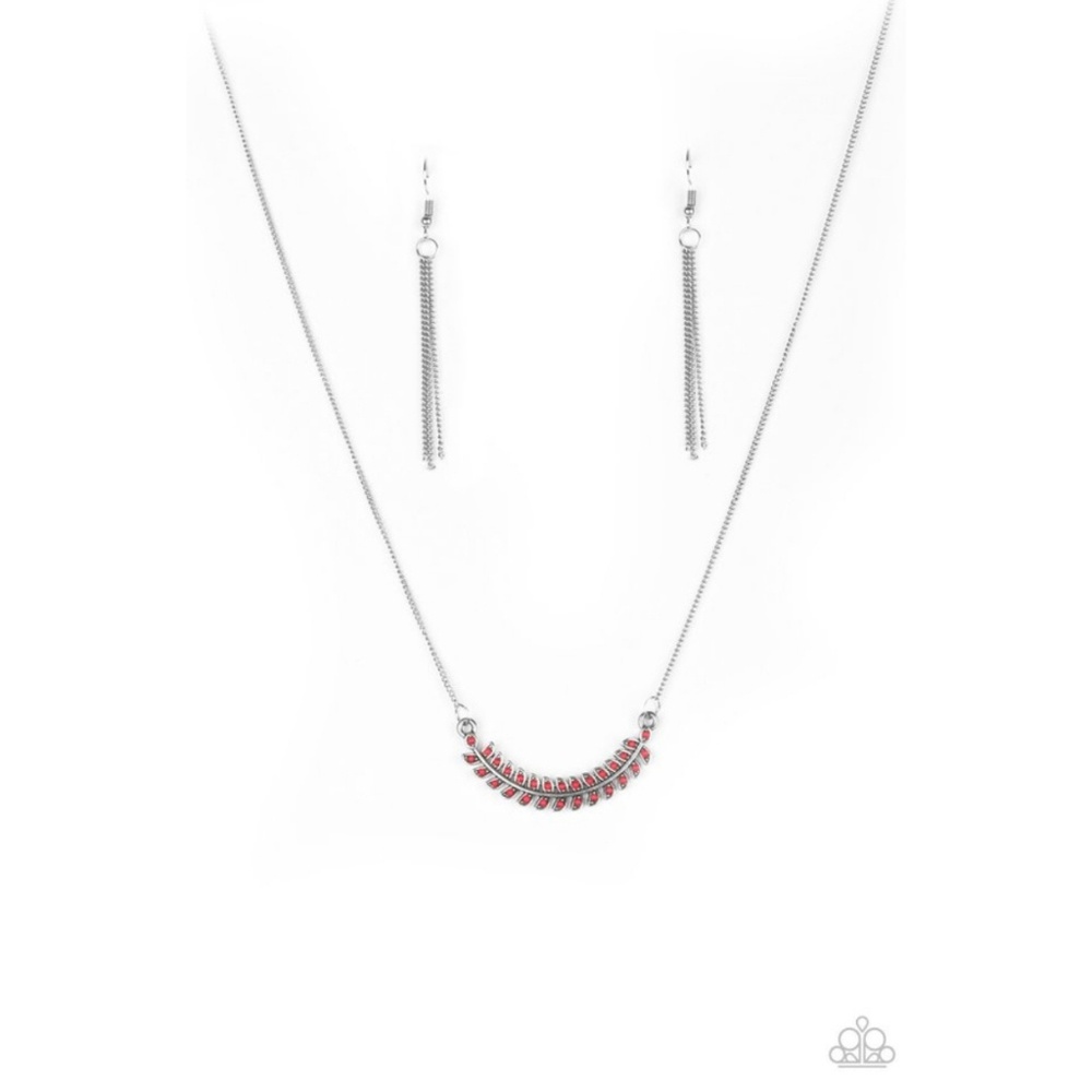 Paparazzj Flying Colors - Red

Necklace